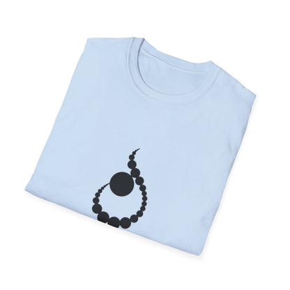 UNISEX ALPHABET LETTER "N" T-SHIRT