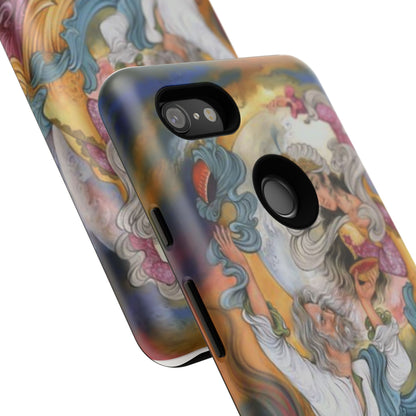 HOMAYE OWJ-E SA’ADAT – MYTHICAL PERSIAN MINIATURE ART PHONE CASE