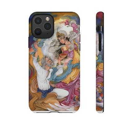HOMAYE OWJ-E SA’ADAT – MYTHICAL PERSIAN MINIATURE ART PHONE CASE