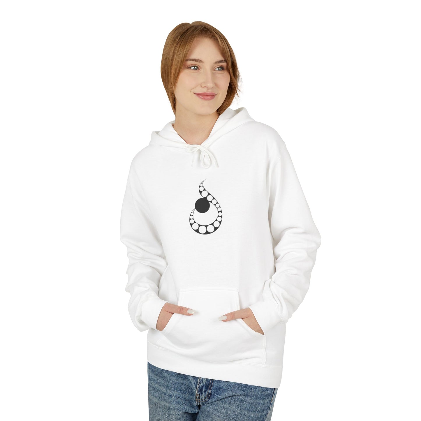 UNISEX ALPHABET "N" HOODIE