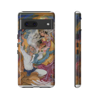 HOMAYE OWJ-E SA’ADAT – MYTHICAL PERSIAN MINIATURE ART PHONE CASE