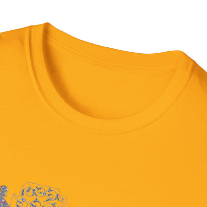 UNISEX IRAN MAP T-SHIRT WITH TAZHIB