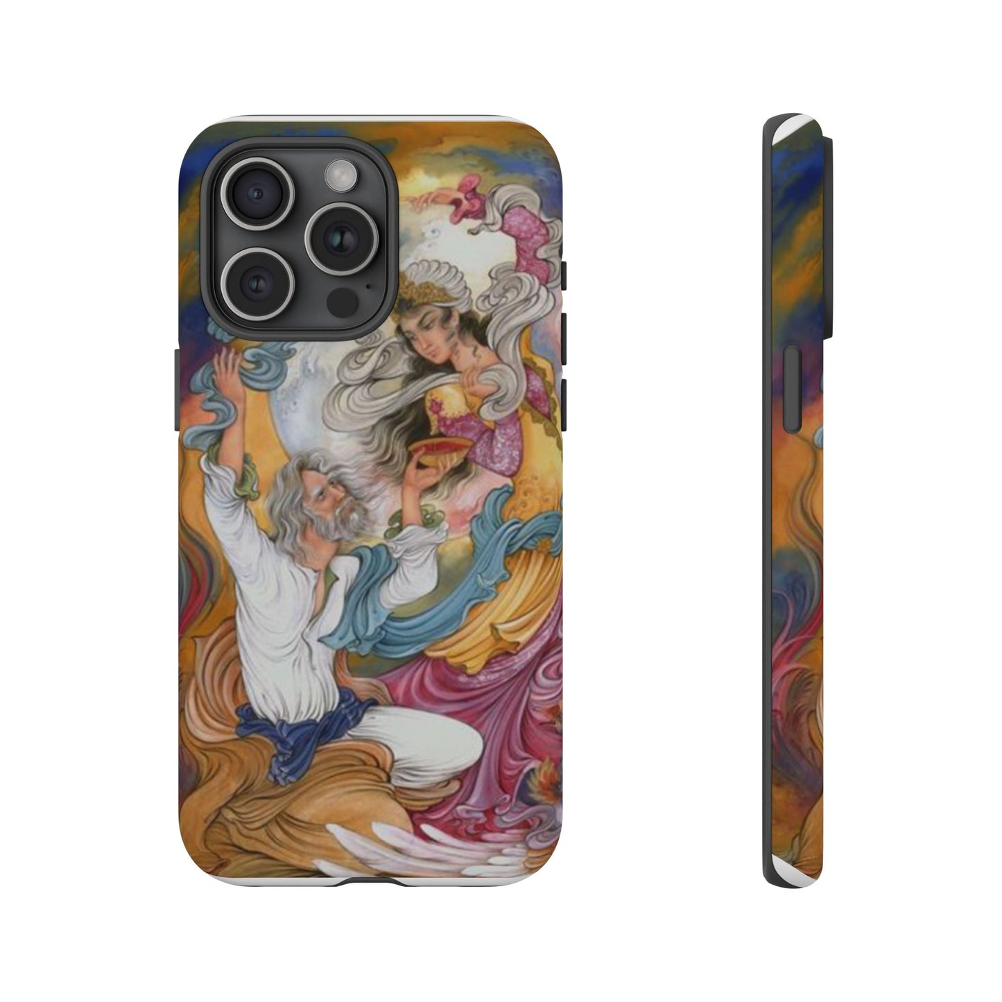 HOMAYE OWJ-E SA’ADAT – MYTHICAL PERSIAN MINIATURE ART PHONE CASE