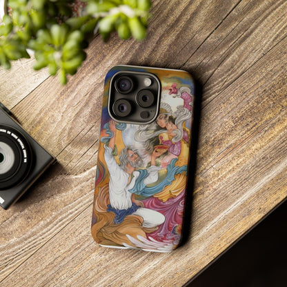 HOMAYE OWJ-E SA’ADAT – MYTHICAL PERSIAN MINIATURE ART PHONE CASE