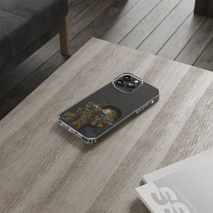 PERSIAN CLEAR PHONE CASE – CULTURAL FARSI DESIGN | "الهی مرا آن ده که آن به" |
