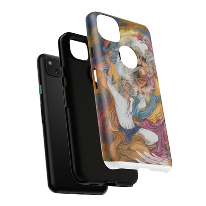 HOMAYE OWJ-E SA’ADAT – MYTHICAL PERSIAN MINIATURE ART PHONE CASE