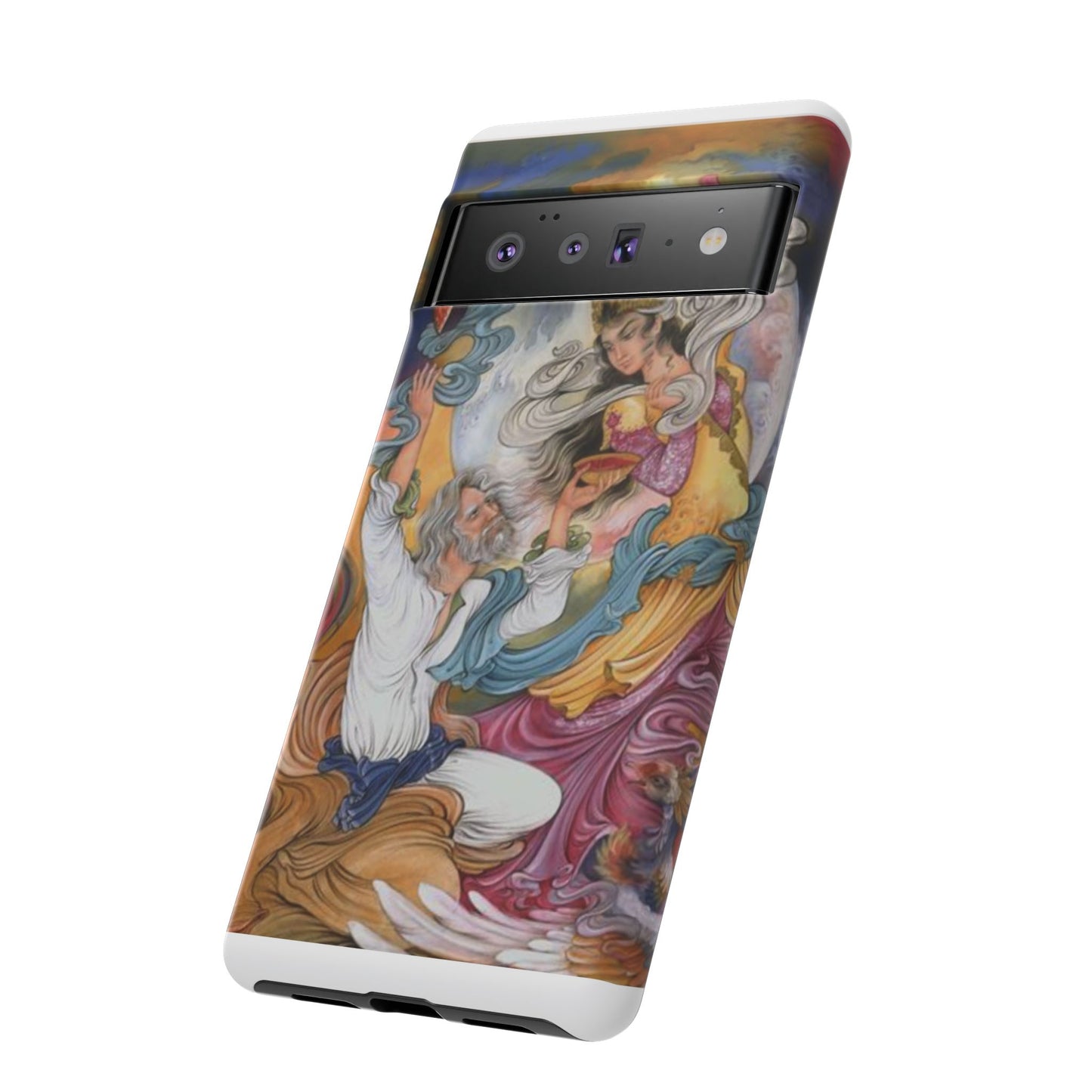 HOMAYE OWJ-E SA’ADAT – MYTHICAL PERSIAN MINIATURE ART PHONE CASE