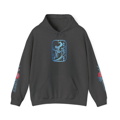 Unisex Persian Calligraphy Hoodie – Rumi Poetry Sweatshirt