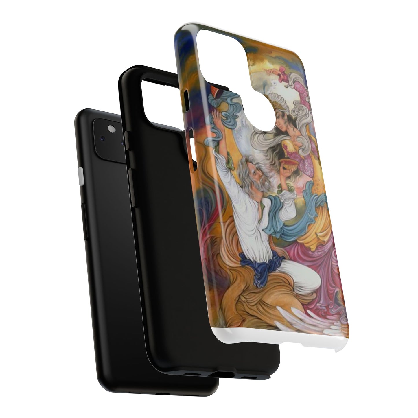 HOMAYE OWJ-E SA’ADAT – MYTHICAL PERSIAN MINIATURE ART PHONE CASE