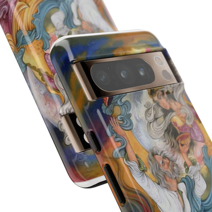 HOMAYE OWJ-E SA’ADAT – MYTHICAL PERSIAN MINIATURE ART PHONE CASE