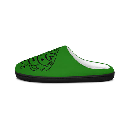 MEN’S FLANNEL FLEECE INDOOR SLIPPERS