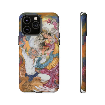 HOMAYE OWJ-E SA’ADAT – MYTHICAL PERSIAN MINIATURE ART PHONE CASE