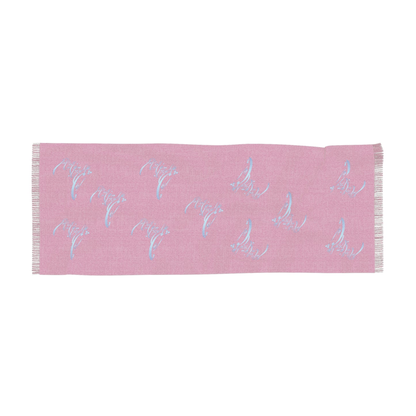 PERSIAN CALLIGRAPHY LIGHT SCARF ای دوست در روضه قلب جز گل عشق مکار