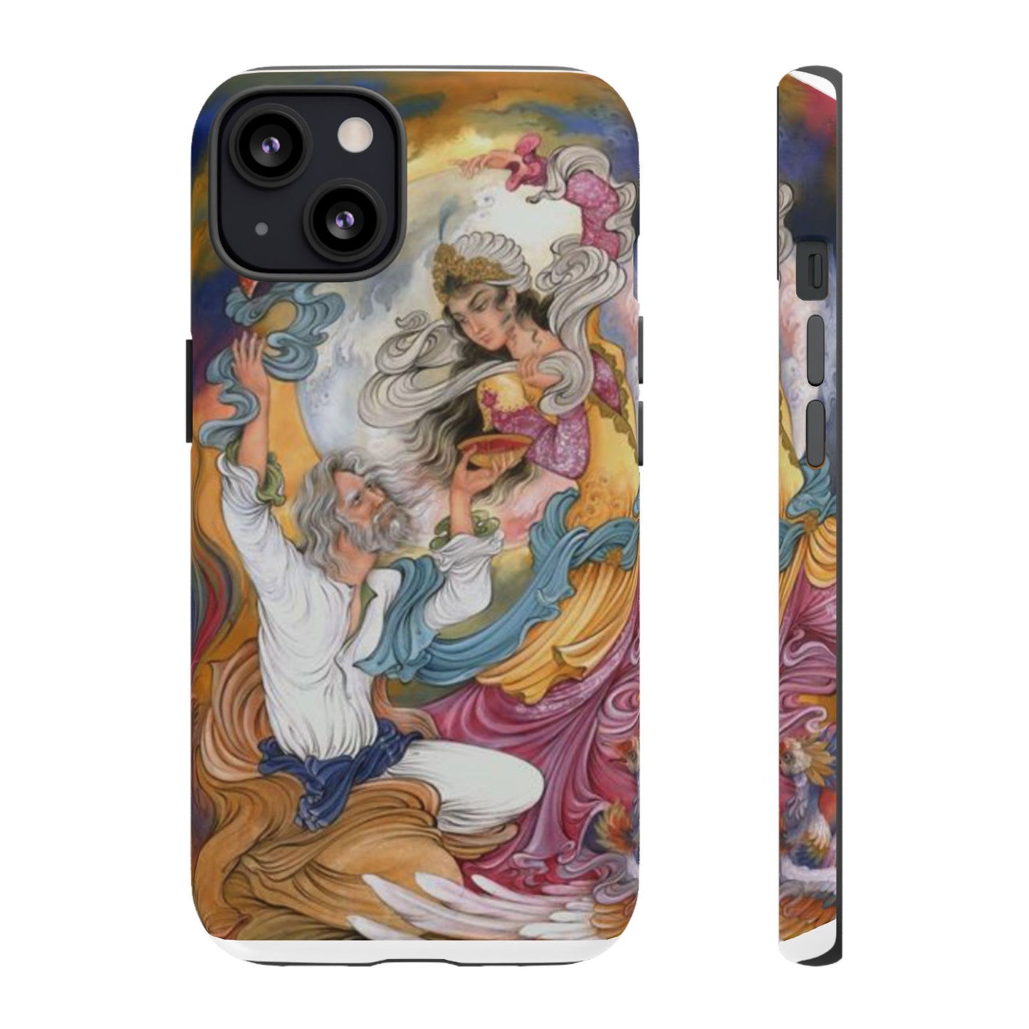 HOMAYE OWJ-E SA’ADAT – MYTHICAL PERSIAN MINIATURE ART PHONE CASE