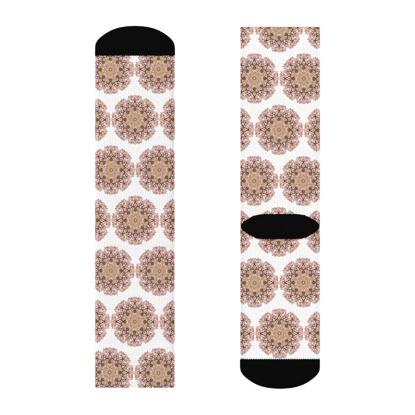 Crew Socks with Persion Design