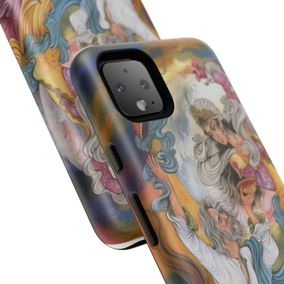 HOMAYE OWJ-E SA’ADAT – MYTHICAL PERSIAN MINIATURE ART PHONE CASE