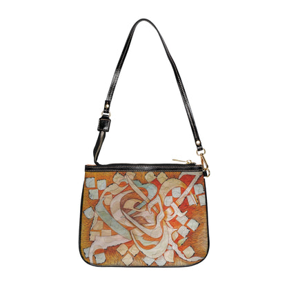 PERSIAN CALLIGRAPHY SHOULDER BAG شاه‌نشین چشم من تکیه‌گه خیال توست
