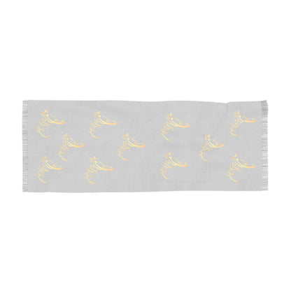 PERSIAN CALLIGRAPHY SCARF "ای دوست در روضه قلب جز گل عشق مکار"