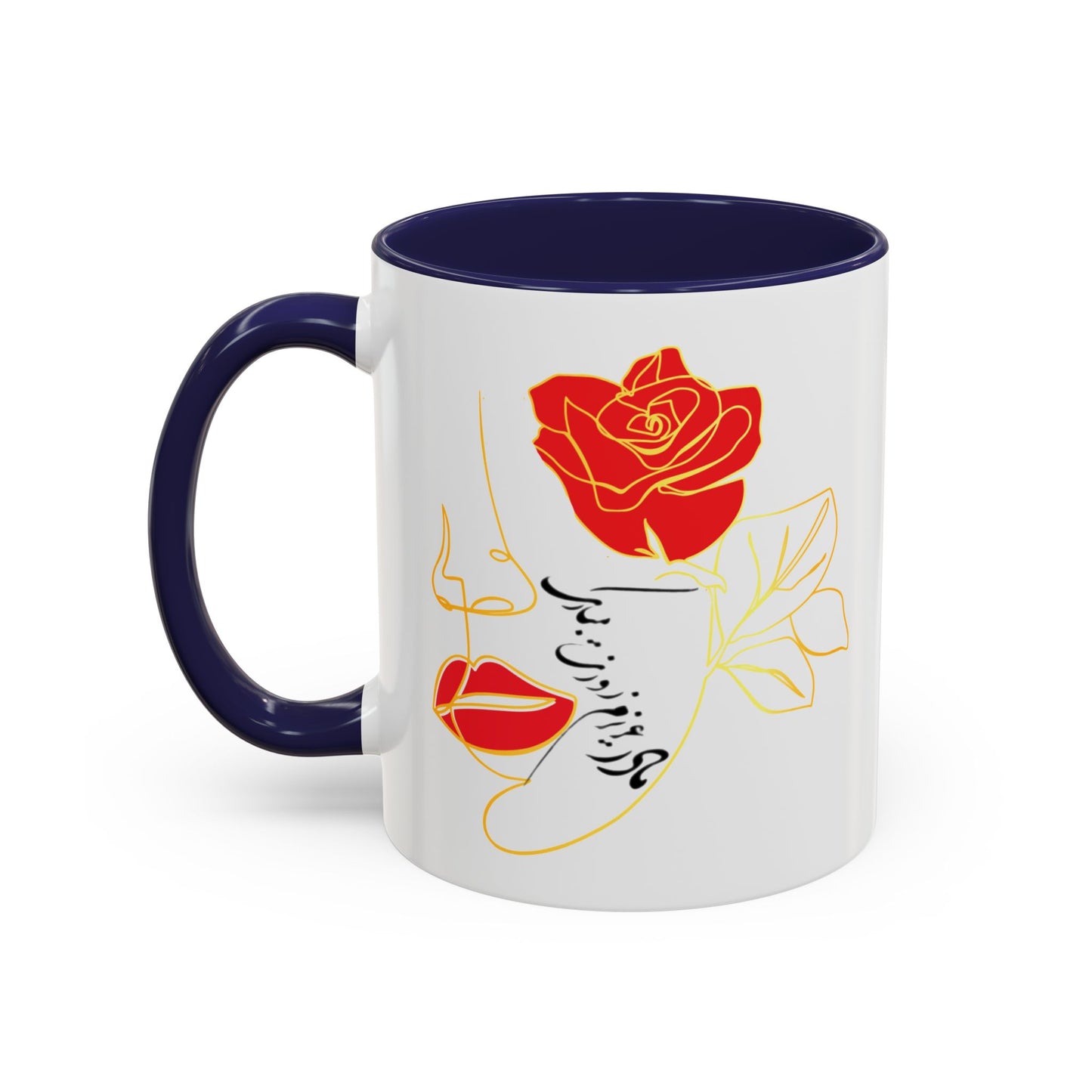 Accent Coffee Mug  Mother's Day Gift بوی بهشت میدهد دست دعا مادرم