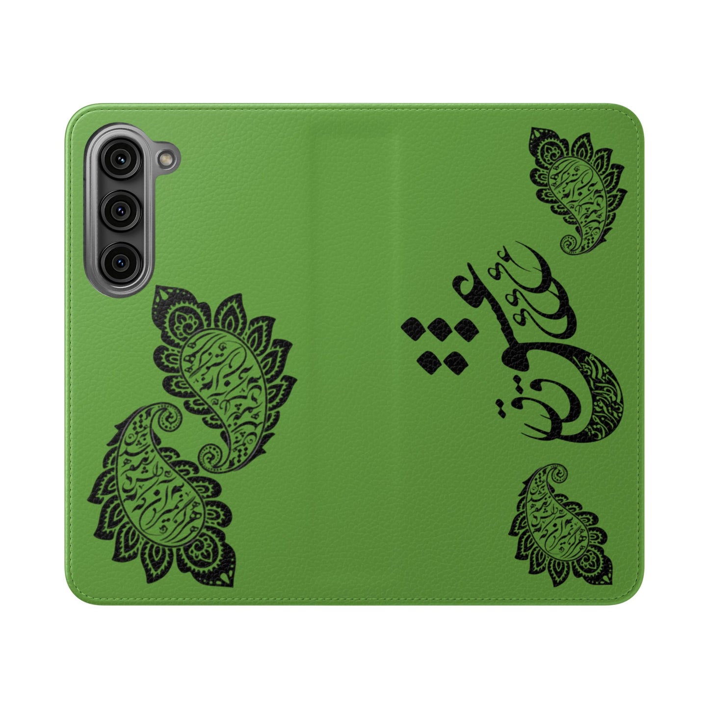 IPHONE, SAMSUNG TOUGH PHONE CASE « هرگز نمیرد آن که دلش زنده شد به عشق » با طرح اسلیمی بته جقه شاعر: حضرت حافظ