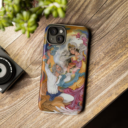 HOMAYE OWJ-E SA’ADAT – MYTHICAL PERSIAN MINIATURE ART PHONE CASE