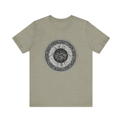 PERSIAN CALLIGRAPHY T-SHIRT | SAADI POETRY بنی آدم اعضای یکدیگرند