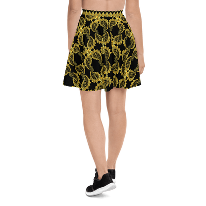 PERSIAN POETRY SKATER SKIRT – SOFT, STRETCHY & CUSTOMIZABLE او هر روز در چشم ما خوشتر میشود