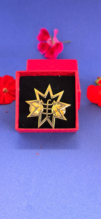 GREATEST NAME BAHAI PIN Brooche SMALL/LARGE