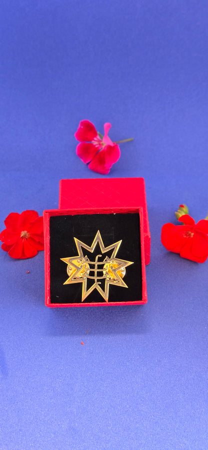 GREATEST NAME BAHAI PIN Brooche SMALL/LARGE