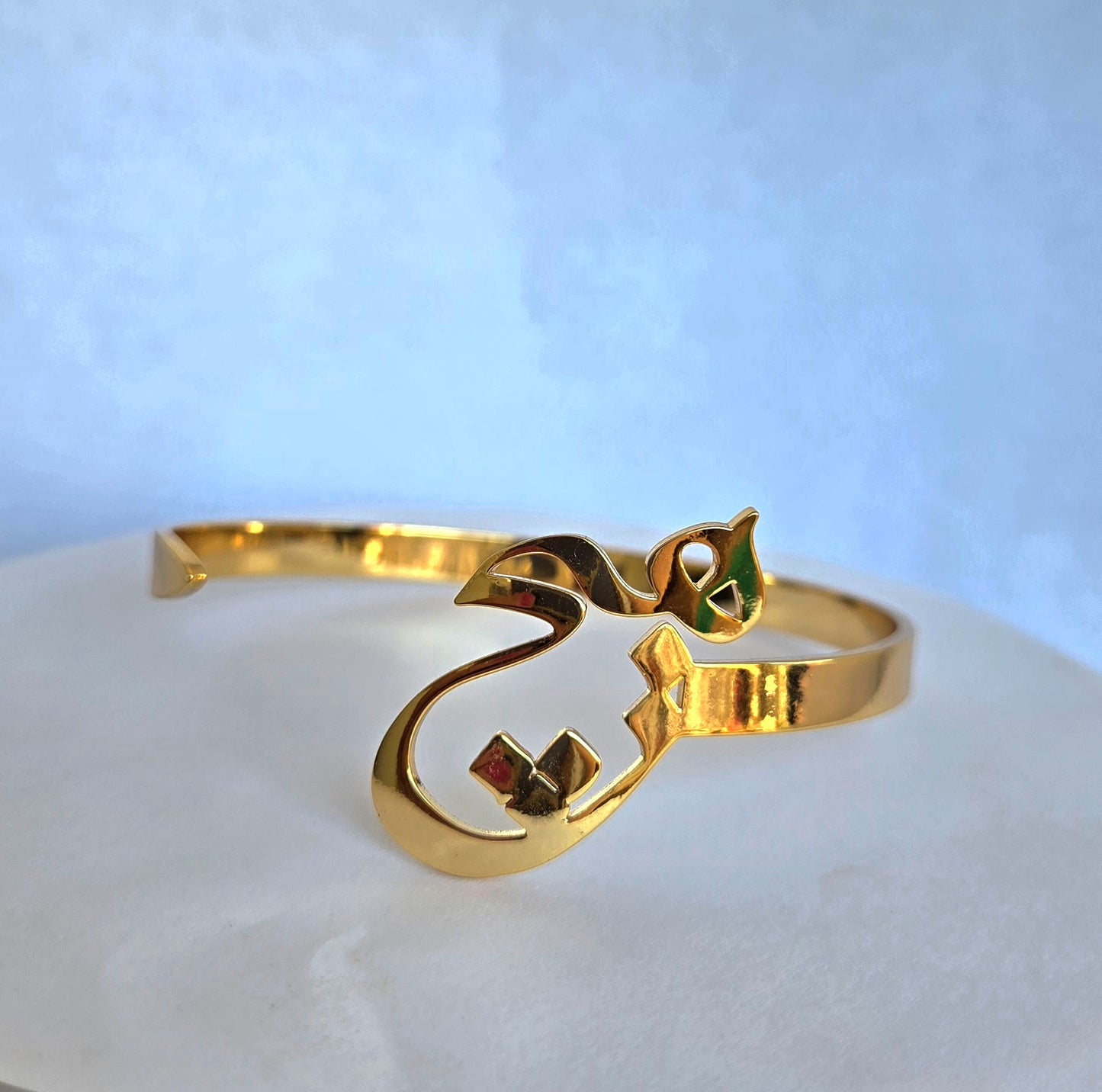 18K GOLD PLATED HICH BRACELETS & Ring