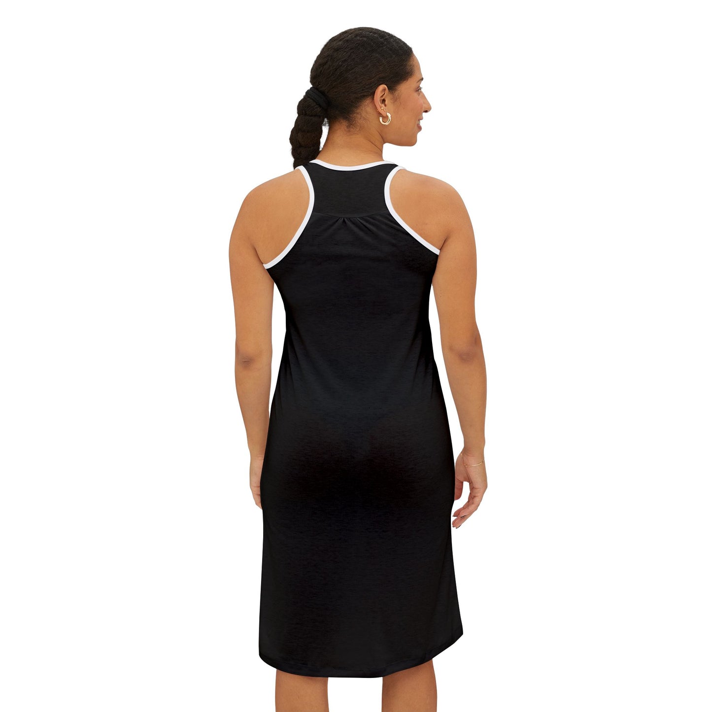 PERSIAN CALLIGRAPHY RACERBACK DRESS – توانا بود هر که دانا بود