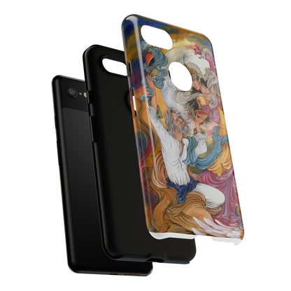 HOMAYE OWJ-E SA’ADAT – MYTHICAL PERSIAN MINIATURE ART PHONE CASE