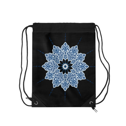 DRAWSTRING BAG WITH PERSIAN CALLIGRAPHY & TAZHIB