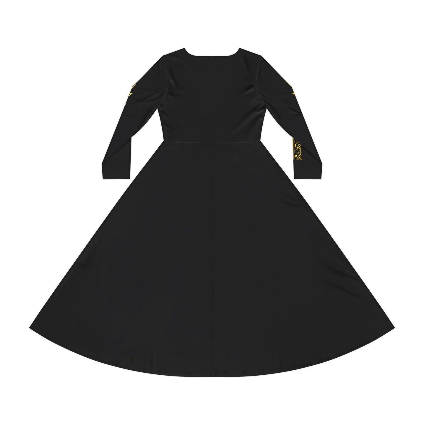 PERSIAN CALLIGRAPHY DANCE DRESS تو را من چشم در راهم شبانگاهانم