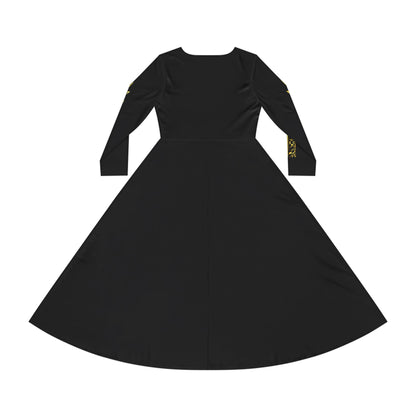 PERSIAN CALLIGRAPHY DANCE DRESS تو را من چشم در راهم شبانگاهانم