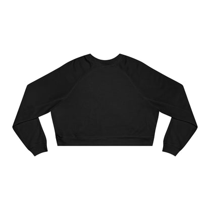 Pull court en molleton orné de perles
