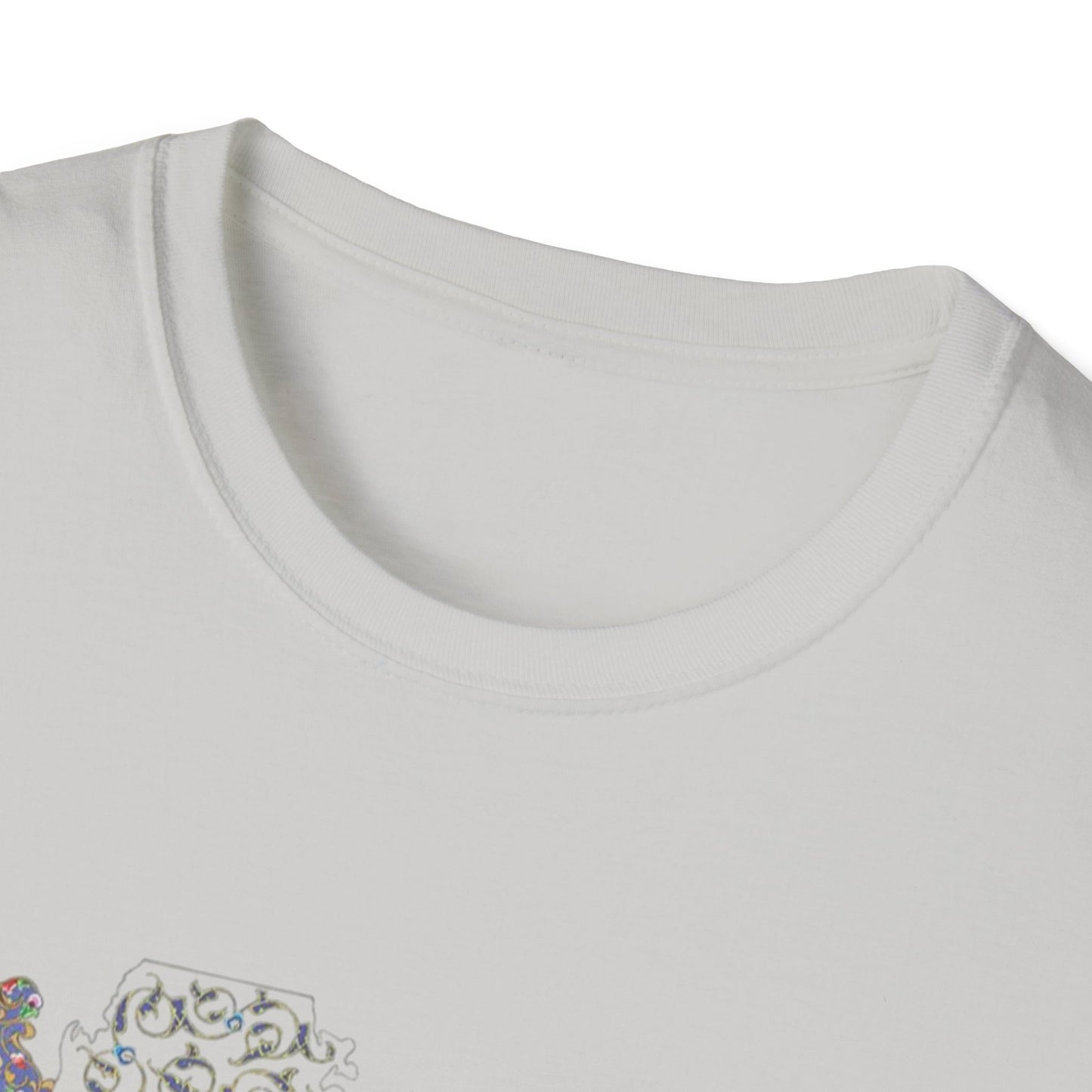 UNISEX IRAN MAP T-SHIRT WITH TAZHIB