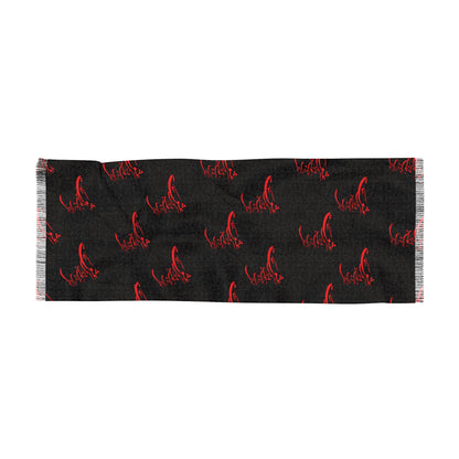 PERSIAN CALLIGRAPHY LIGHT SCARF ای دوست در روضه قلب جز گل عشق مکار