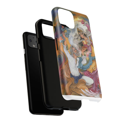 HOMAYE OWJ-E SA’ADAT – MYTHICAL PERSIAN MINIATURE ART PHONE CASE