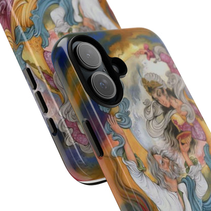 HOMAYE OWJ-E SA’ADAT – MYTHICAL PERSIAN MINIATURE ART PHONE CASE