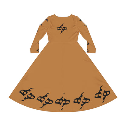 PERSIAN CALLIGRAPHY HOO DANCE DRESS