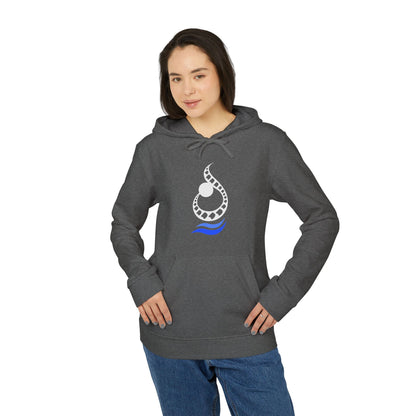 ADIDAS UNISEX FLEECE HOODIE | ن ALPHABET N EMBLEM