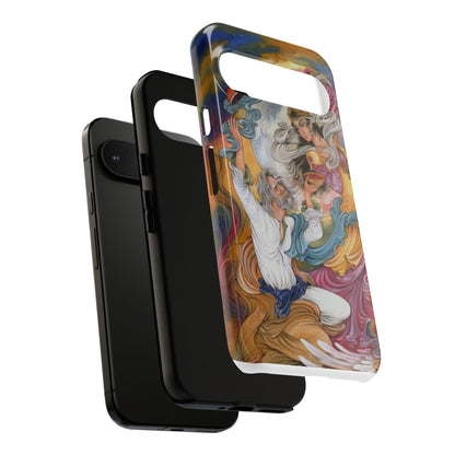 HOMAYE OWJ-E SA’ADAT – MYTHICAL PERSIAN MINIATURE ART PHONE CASE
