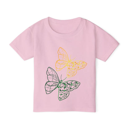 BUTTERFLY PRINT TODDLER T-SHIRT تنت به ناز طبیبان نیازمند مباد"