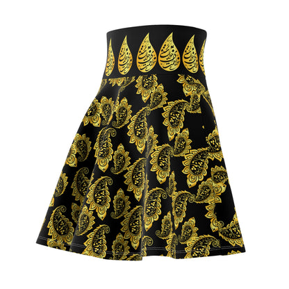 PERSIAN POETRY SKATER SKIRT – SOFT, STRETCHY & CUSTOMIZABLE او هر روز در چشم ما خوشتر میشود