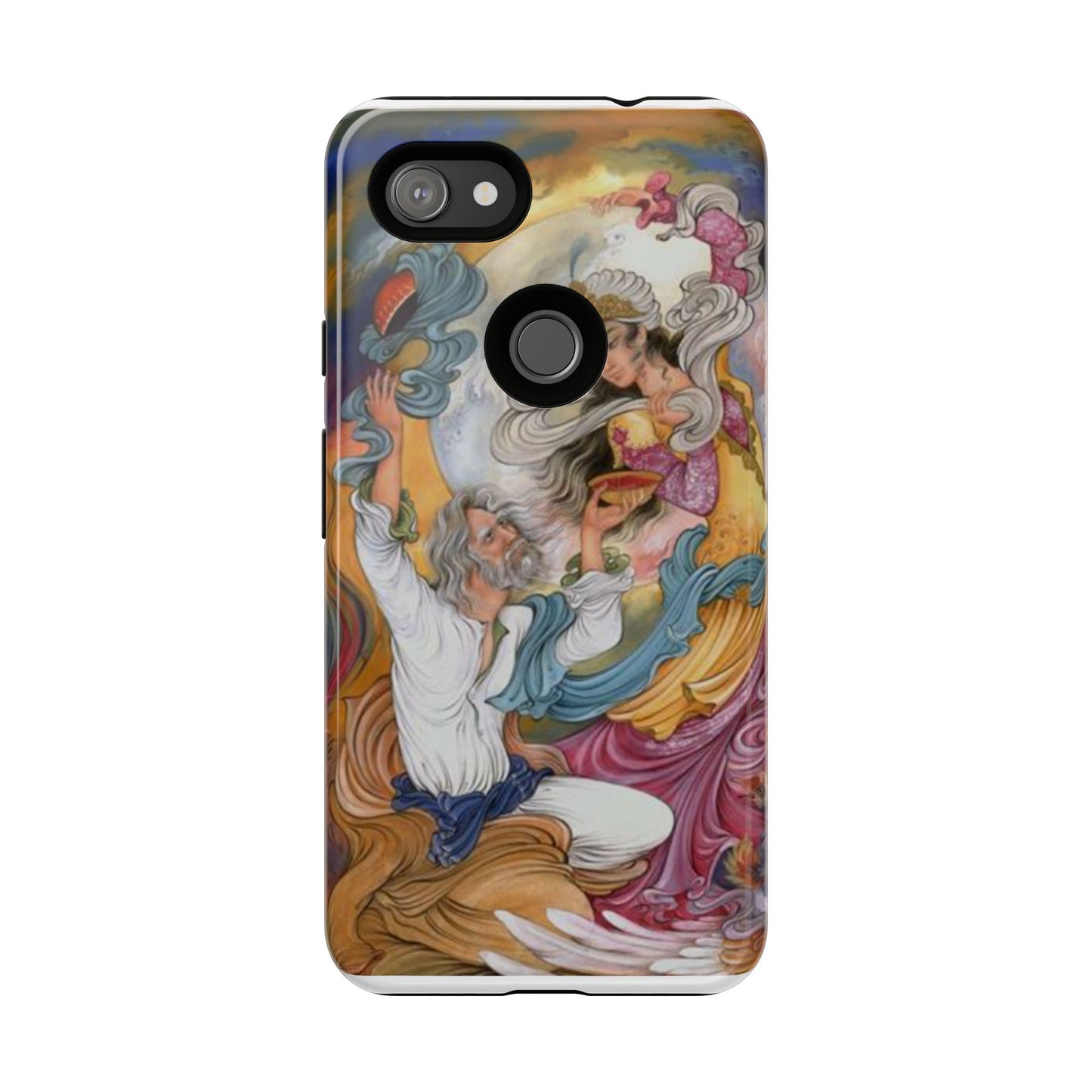 HOMAYE OWJ-E SA’ADAT – MYTHICAL PERSIAN MINIATURE ART PHONE CASE