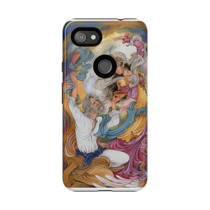 HOMAYE OWJ-E SA’ADAT – MYTHICAL PERSIAN MINIATURE ART PHONE CASE