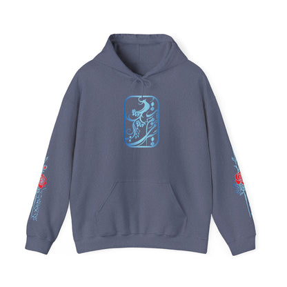 Unisex Persian Calligraphy Hoodie – Rumi Poetry Sweatshirt