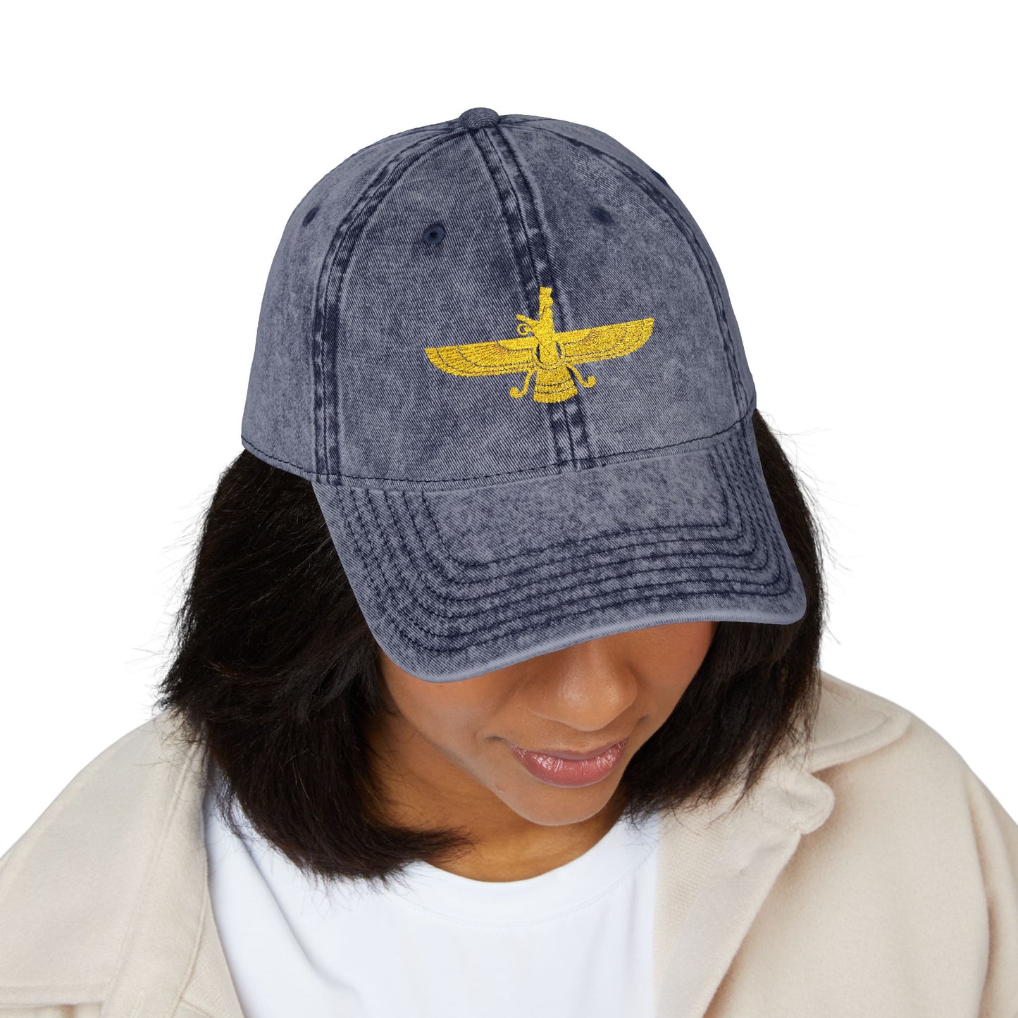 FARVAHAR FOROOHAR VINTAGE CAP (Embroidery)