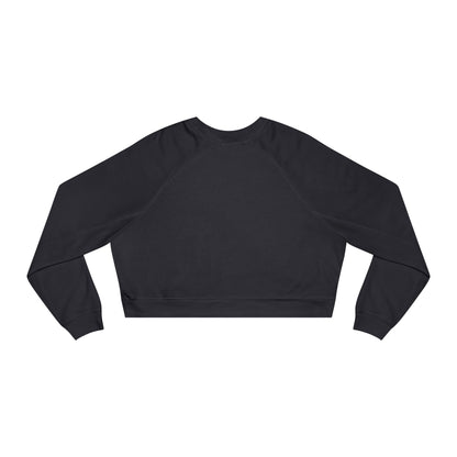 Pull court en molleton orné de perles